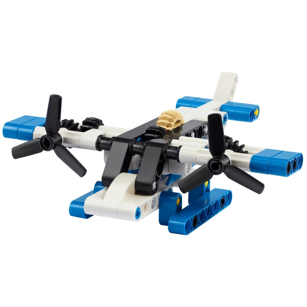 LEGO Technic Fehér hidroplán 30736 – alternatív kép 2
