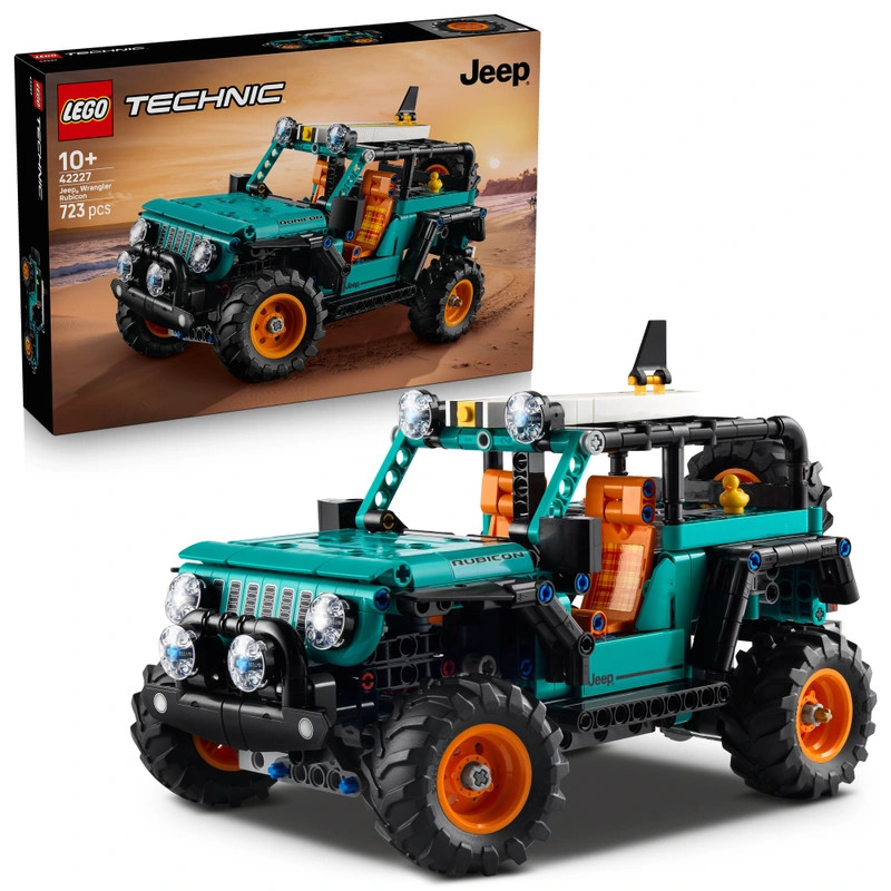 LEGO Technic Jeep Wrangler Rubicon terepjáró 42227 – fő nézet