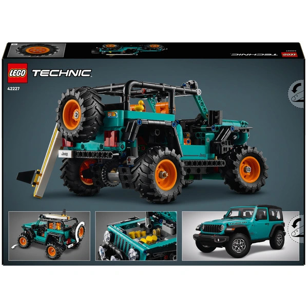 LEGO Technic Jeep Wrangler Rubicon terepjáró 42227 – alternatív kép 3