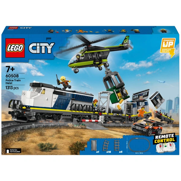 LEGO City Rendőrségi vonattámadás 60508 – alternatív kép 1
