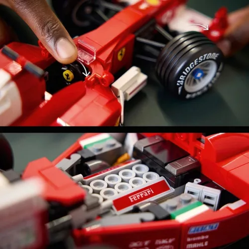 LEGO Icons Ferrari F2004 és Michael Schumacher 11375