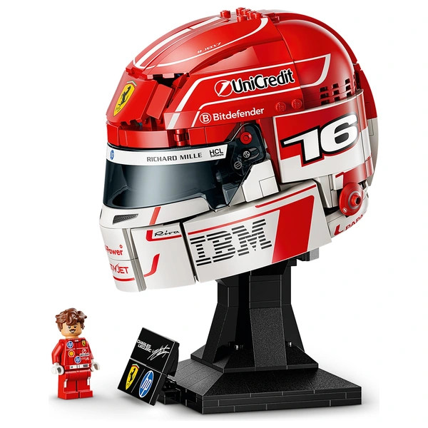 LEGO Editions Scuderia Ferrari HP Charles Leclerc sisak 43014 – alternatív kép 3
