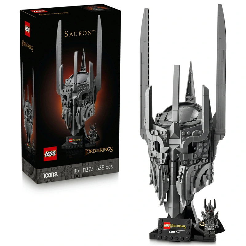 LEGO Icons A Gyűrűk Ura: Szauron sisakja 11373 – fő nézet
