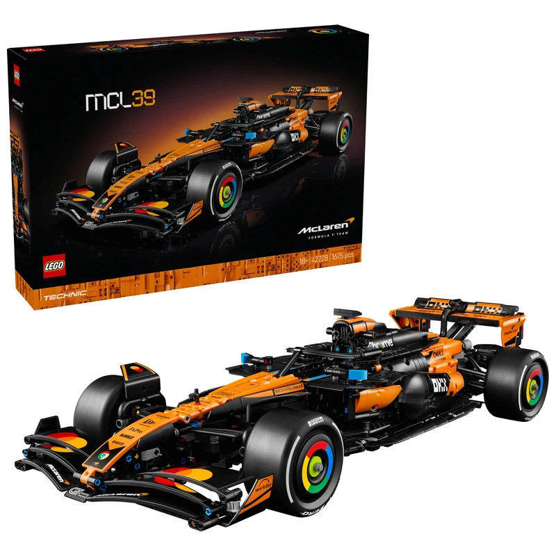 LEGO Technic McLaren MCL39 F1 versenyautó 42228 – fő nézet