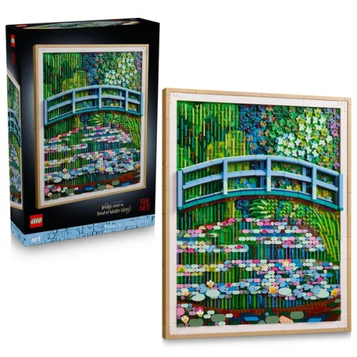 LEGO Art Claude Monet - Híd a tündérrózsa-tó felett 31220