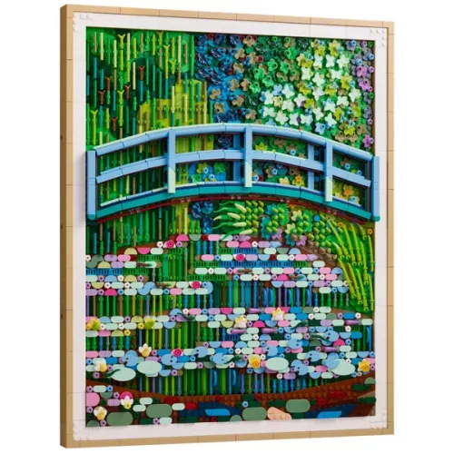 LEGO Art Claude Monet - Híd a tündérrózsa-tó felett 31220