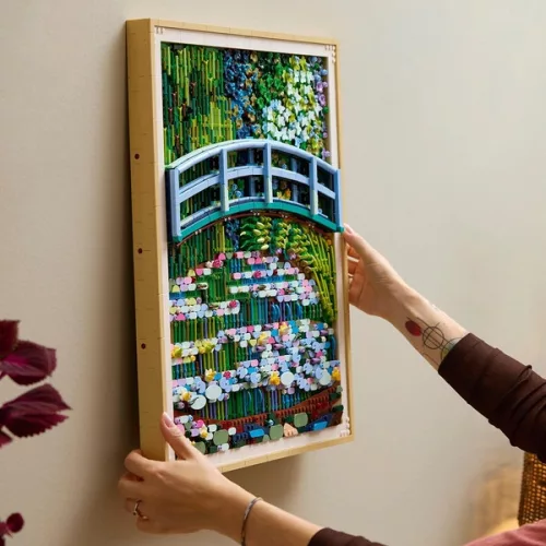 LEGO Art Claude Monet - Híd a tündérrózsa-tó felett 31220