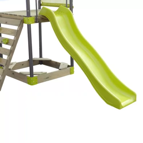 Kombinált játszótorony hintákkal