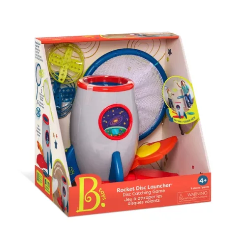 B. toys Rakétafogó Játékkészlet 9 darabos., Többszínű