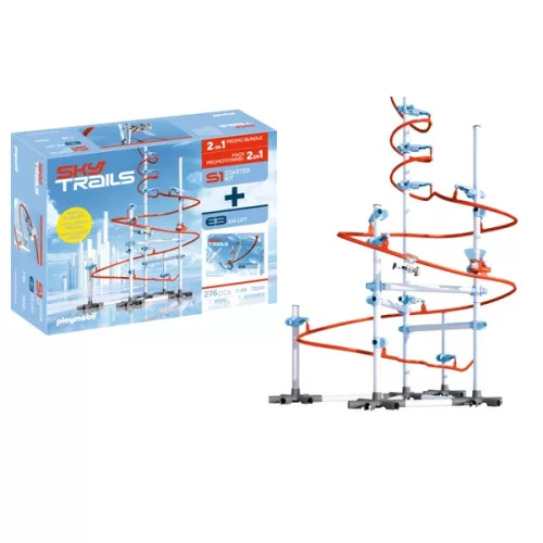 PLAYMOBIL Sky Trails 72241 Csomag kezdőkészlettel és léglift, 3–5 év