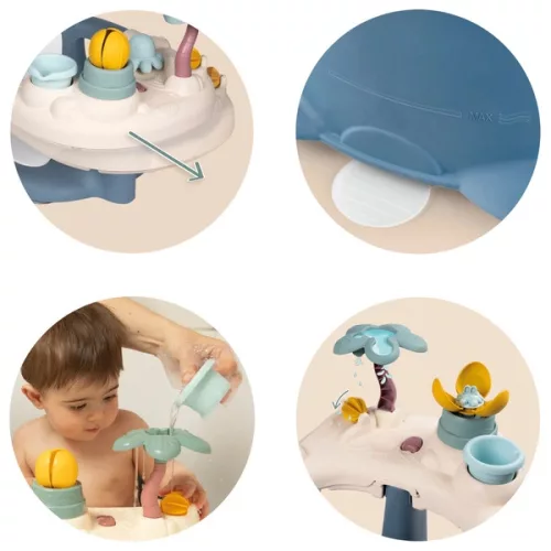 Smoby Little Smoby 2 az 1-ben fürdetőülés, 3–5 év, Többszínű