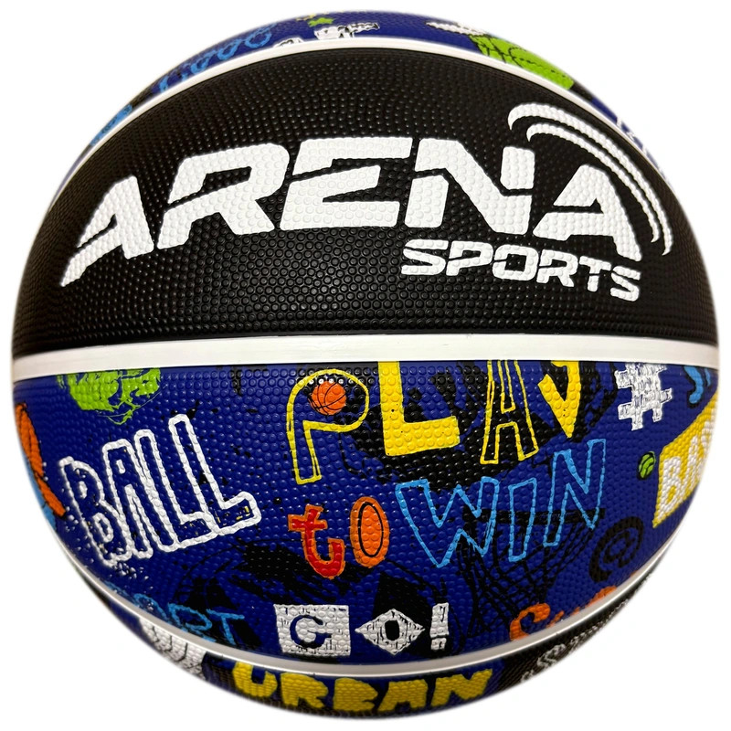 Arena Sports kosárlabda, vagány dizájn, 7-es méret, vegyes – fő nézet
