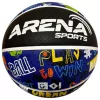Arena Sports kosárlabda, vagány dizájn, 7-es méret, vegyes, Többszínű