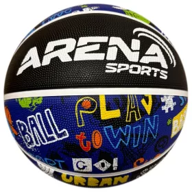 Arena Sports kosárlabda, vagány dizájn, 7-es méret, vegyes, Többszínű