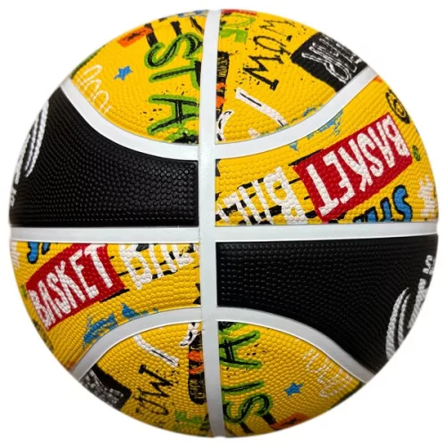 Arena Sports kosárlabda, vagány dizájn, 7-es méret, vegyes, Többszínű