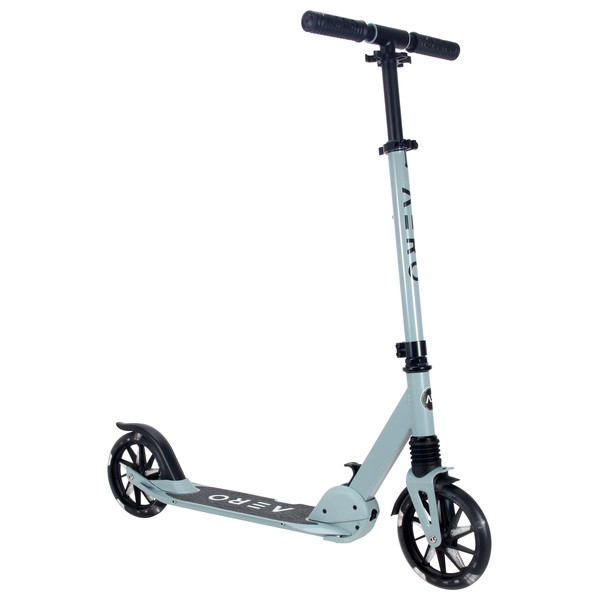 Aero Scooter A5 gyerek roller LED kerekekkel, zsályakék – alternatív kép 1