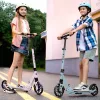 Aero Scooter A5 gyerek roller LED kerekekkel, zsályakék, Többszínű