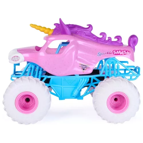 Monster Jam távirányítós teherautó Sparkle Smash Unicorn 1:15, Többszínű