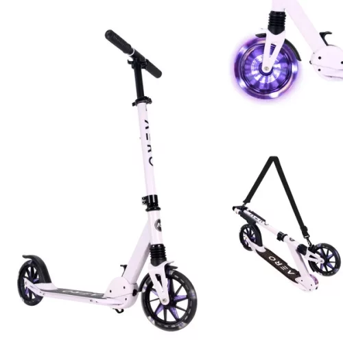 Aero Scooter A5 gyerek roller LED kerekekkel, lila, Többszínű