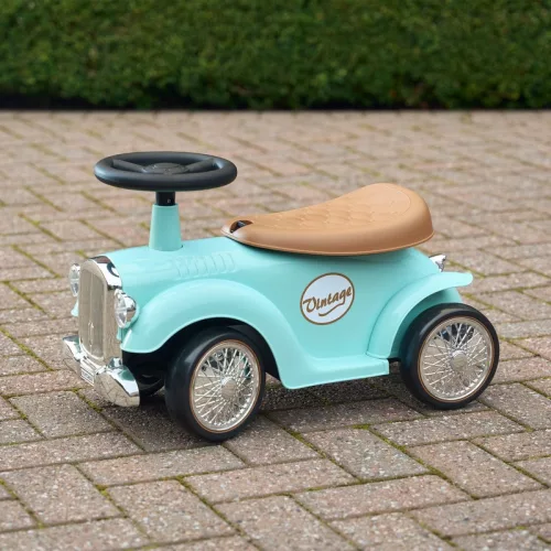 Retro rutschauto, mentazöld
