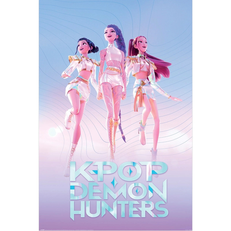 KPop Demon Hunters Maxi poszter HUNTR/X (fő nézet)