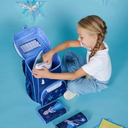 EasyStart Jégvarázs iskolatáska szett, 5 részes