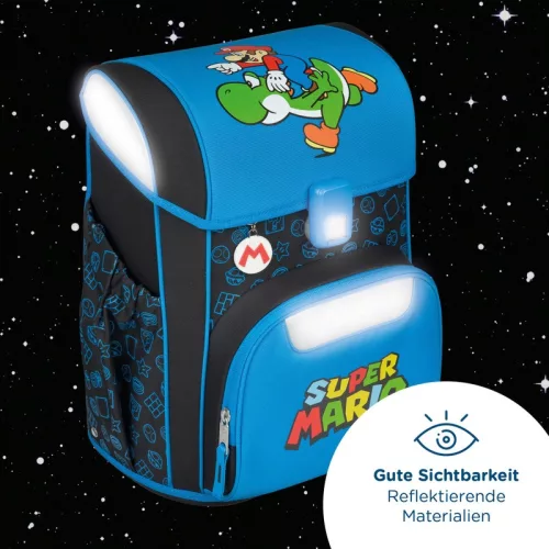 EasyStart Super Mario iskolatáska szett, 5 részes