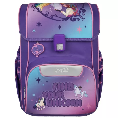 EasyStart Unicorn Academy iskolatáska szett, 5 részes