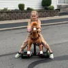 Power Pony lovagolható játék pónilovacska, barna