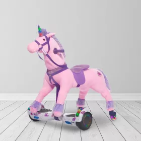 Power Pony lovagolható játék unikornis, pink