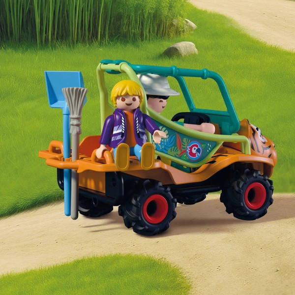 PLAYMOBIL Állatok és barátok 72072 Állatkert: Állatgondozó mobilja – alternatív kép 3