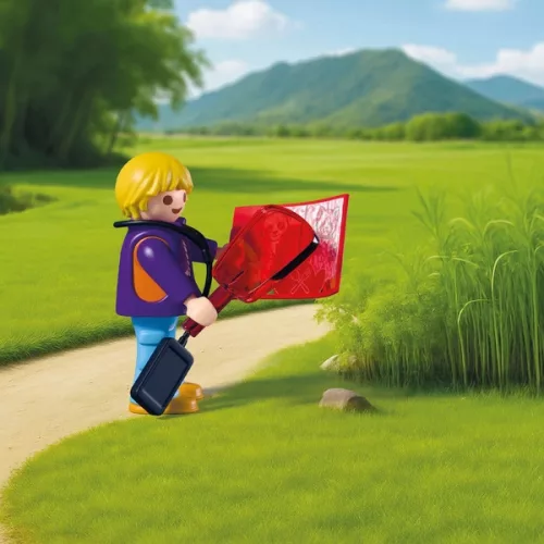 PLAYMOBIL Állatok és barátok 72072 Állatkert: Állatgondozó m, 3–5 év