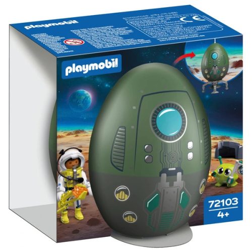 Playmobil 72103 játéktojás és persely: Űr
