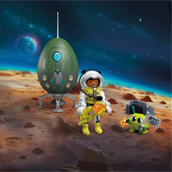 Playmobil 72103 Játéktojás: Űr – figurák