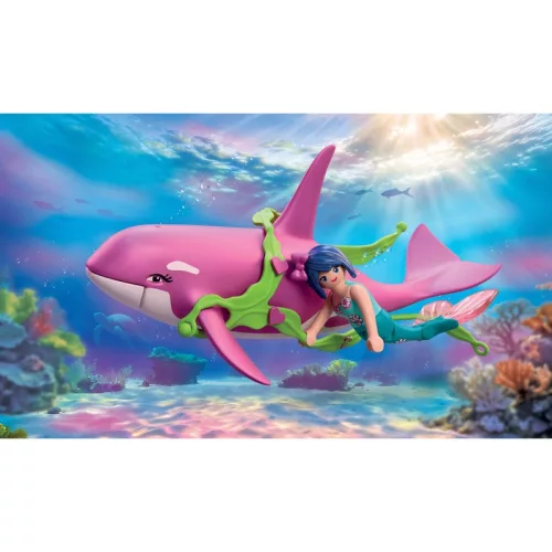 PLAYMOBIL Fantasy & Magic 72106 Kardszárnyú delfin sellővel