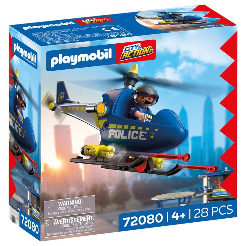 PLAYMOBIL City Action 72080 Rendőrségi helikopter – fő nézet