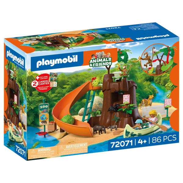 PLAYMOBIL Állatok és barátok 72071 Állatkert: Dzsungel kaland – alternatív kép 1