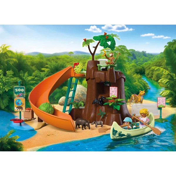 PLAYMOBIL Állatok és barátok 72071 Állatkert: Dzsungel kaland – alternatív kép 2