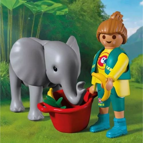 PLAYMOBIL Állatok és barátok 72092 Állatkert: Bébi elefánt é, 3–5 év
