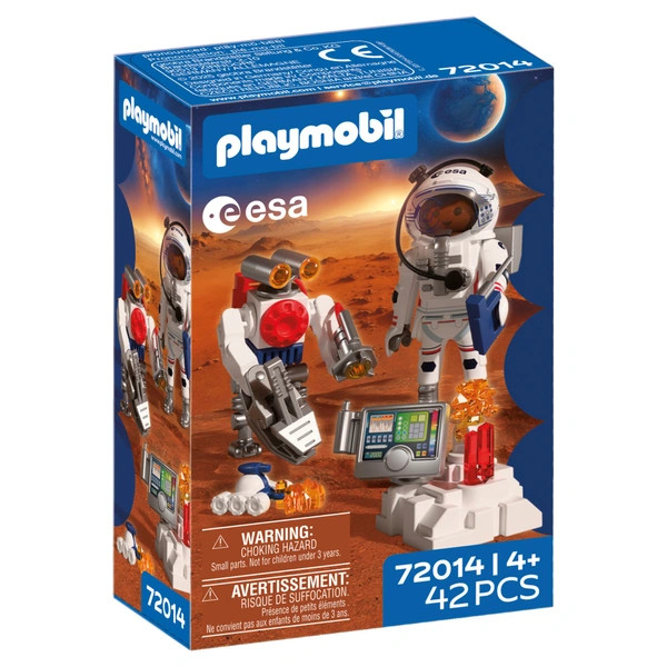 PLAYMOBIL 72014 ESA Űrhajós robottal – alternatív kép 1