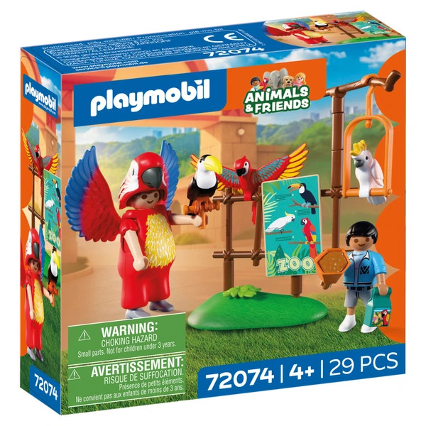 PLAYMOBIL Állatok és barátok 72074 Állatkert: Kabalafigura – alternatív kép 1