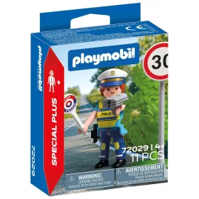 PLAYMOBIL Special Plus 72029 Rendőr radarral, 3–5 év