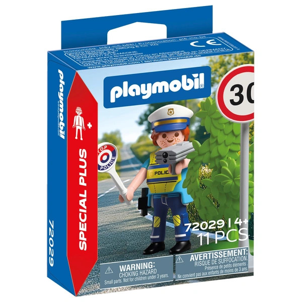 PLAYMOBIL Special Plus 72029 Rendőr radarral – alternatív kép 1