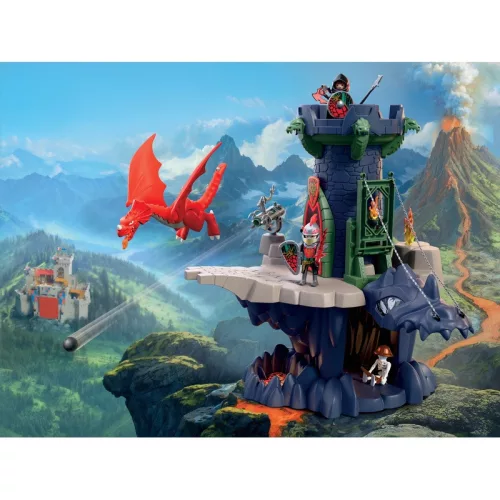 PLAYMOBIL Knights 72113 Sárkánylovag torony