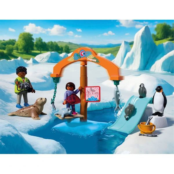 PLAYMOBIL Állatok és barátok 72073 Állatkert: Jégexpedíció – alternatív kép 2