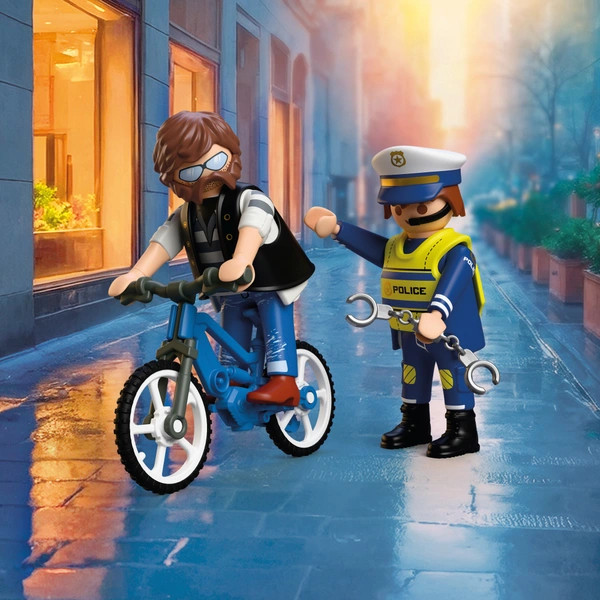 PLAYMOBIL City Action 72076 Kerékpárrablás – alternatív kép 3