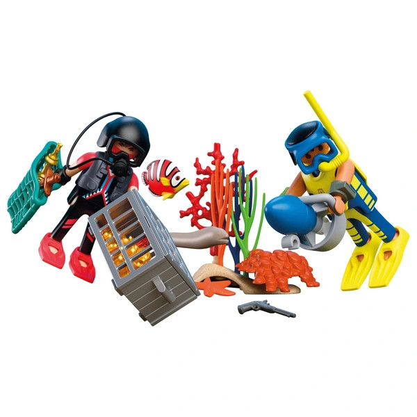 PLAYMOBIL City Action 72078 Rendőrségi búvár kinccsel – alternatív kép 2