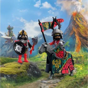 PLAYMOBIL Knights 72118 Sárkánylovagok vezére