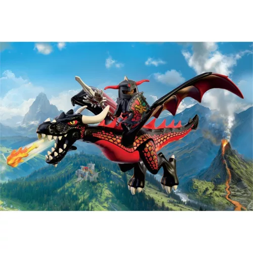 PLAYMOBIL Knights 72114 Fekete sárkány