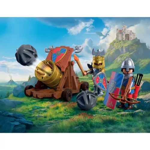 PLAYMOBIL Knights 72115 Oroszlánlovagok lövege